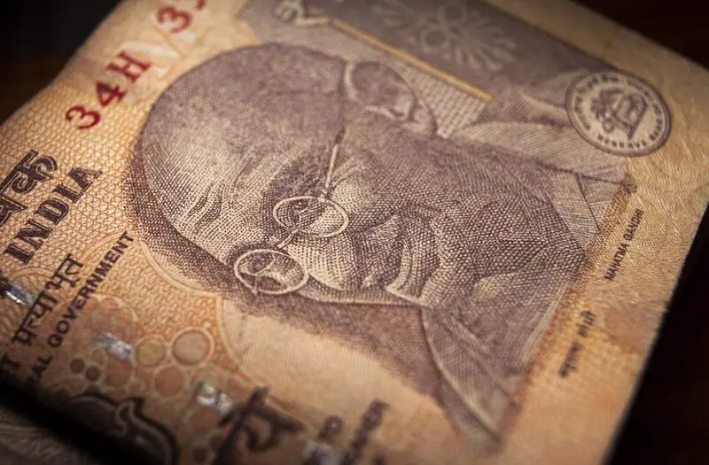 Mahatma Gandhi on an INR bill