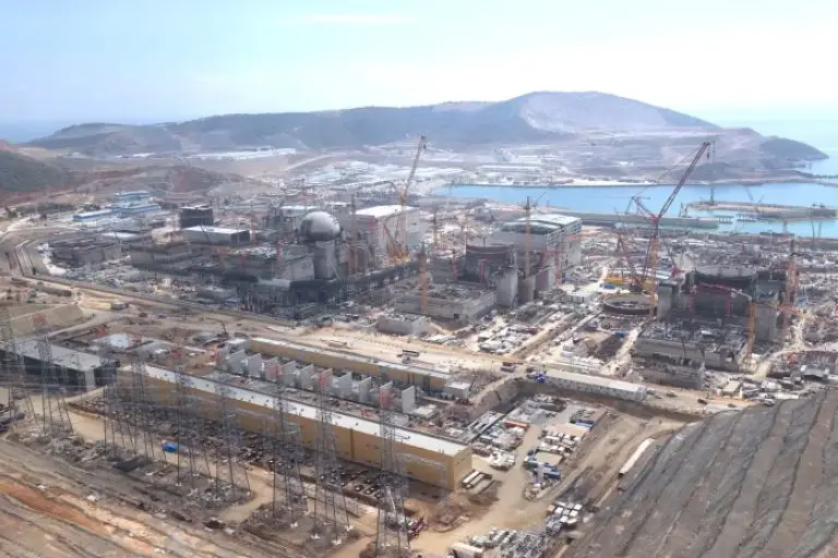 Akkuyu nuclear power plant construction site