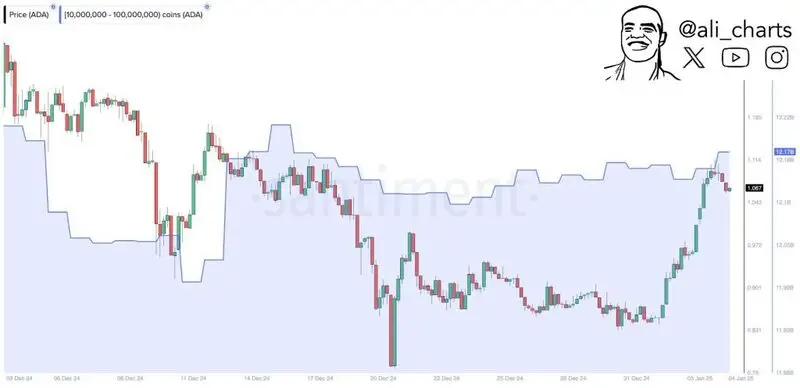 ADA Price Chart