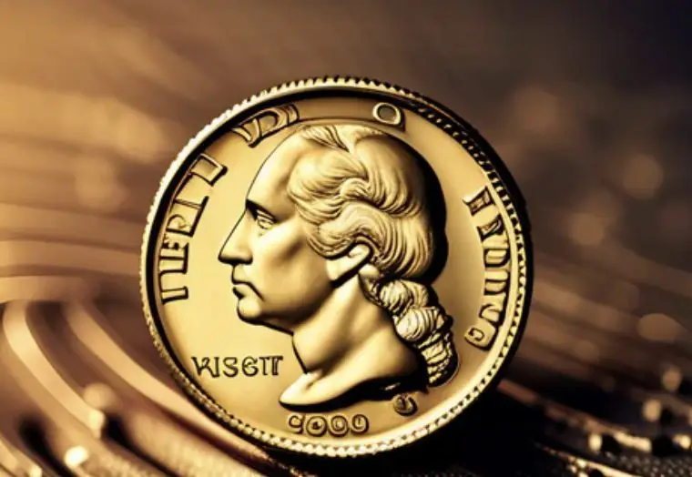 How much is a gold quarter worth?