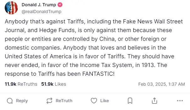 Trump tariff implementation