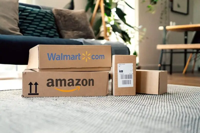 amazon walmart packages