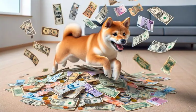 shiba inu money