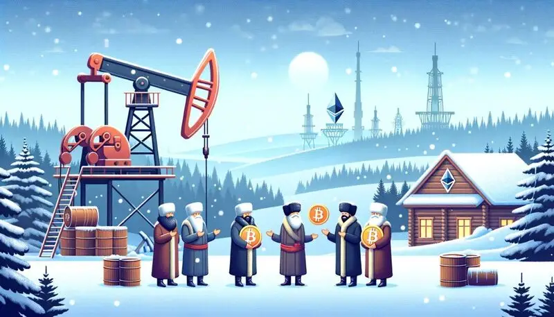 Russia crypto oil