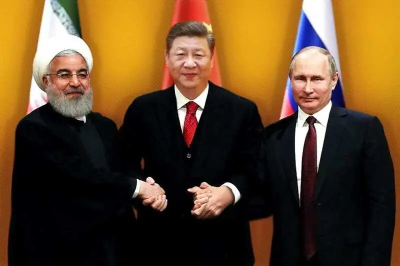 Iran China Russia leaders