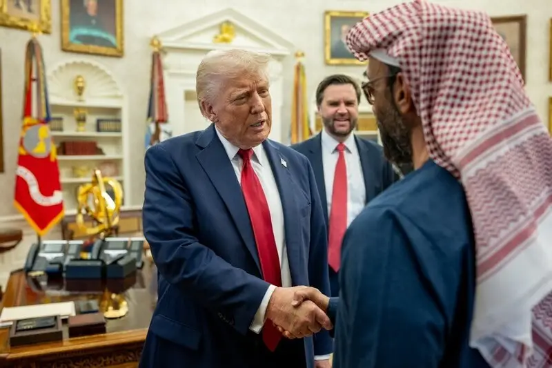 Donald Trump Meeting With Top UAE Official 