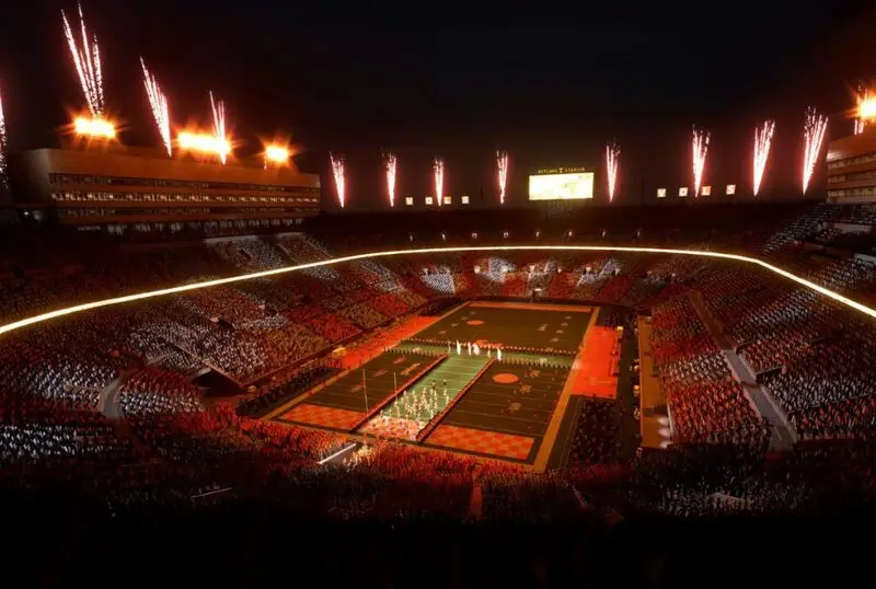 EA Sports esports stadium event with crowd