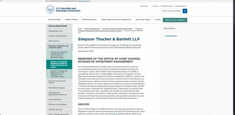 Related XRP regulatory development article