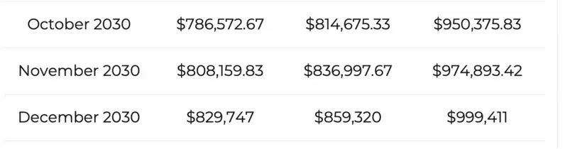 Bitcoin price prediction 2030