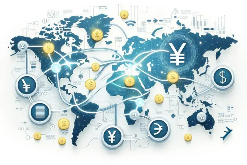 Belt and Road Initiative trade routes Cross-border payment visualization