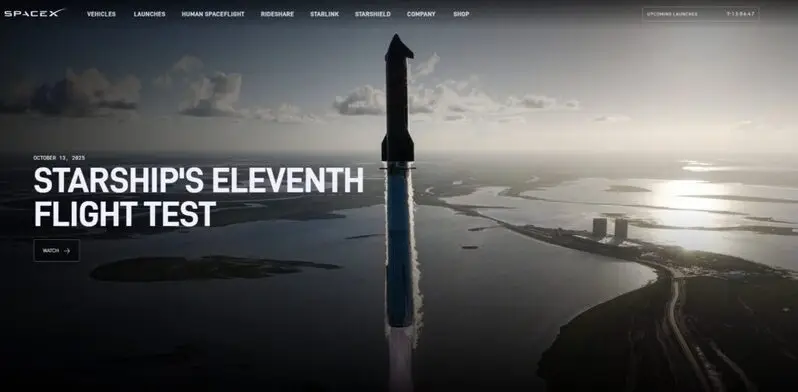 SpaceX Starship eleventh flight test launch
