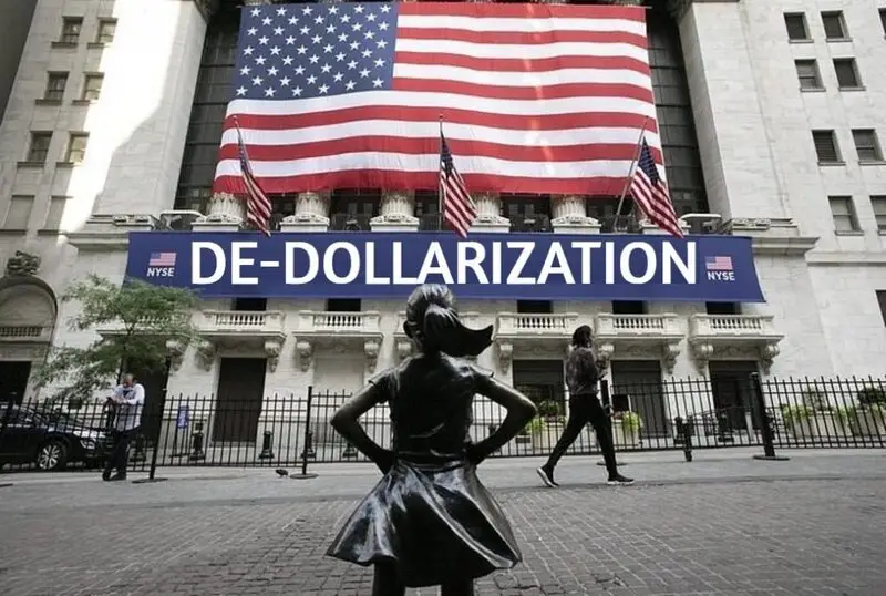 de-dollarization wall street