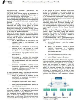 Detailed research paper view showing Russian payment system development