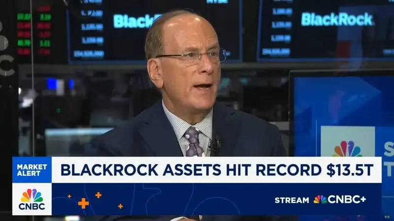 BlackRock assets hit record $13.5 trillion