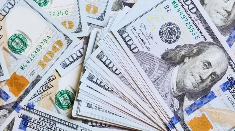 US Dollar Bills Notes