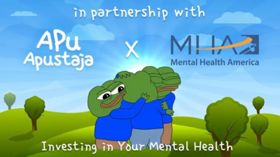 Apu Apustaja and Mental Health America Forge Ground-breaking Partnership to Champion Mental Well-Being in Web3